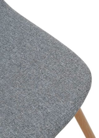 2 Sillas Pia Gris Conforama Tela