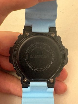 Reloj Casio G-Shock 6900 Bamford Negro/Azul
