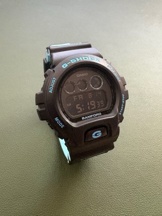 Reloj Casio G-Shock 6900 Bamford Negro/Azul