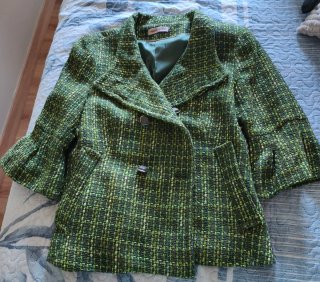 Blazer Miriam Montes Talla M Verde