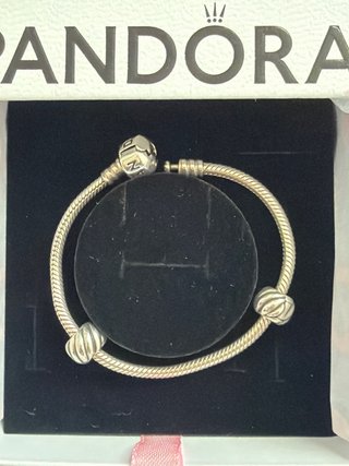 Pulsera Pandora Plata con Abalorios
