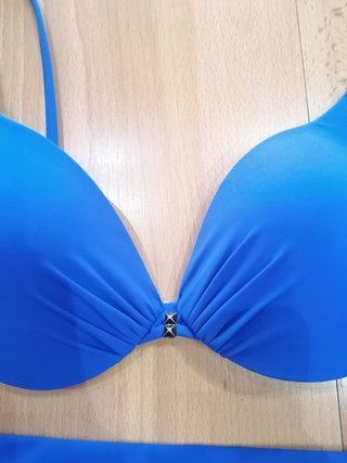 Bikini azul eléctrico push up 42 - 90B Basmat