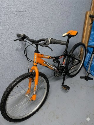 Bicicleta Coluer Racing Niñ@ Naranja 24