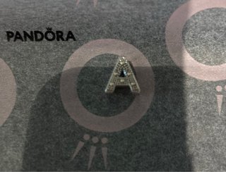 Charm Pandora Letra A Plata
