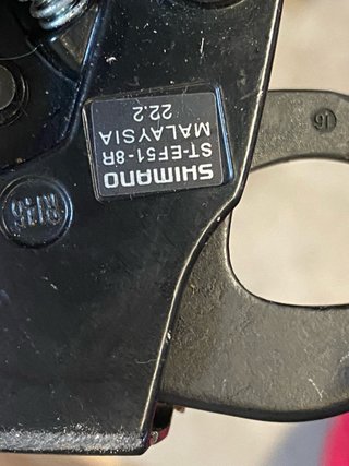 Manetas Cambio Shimano Delantera y Trasera