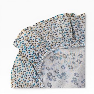 Avental Zara Home Floral com Folhos