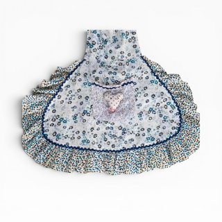 Avental Zara Home Floral com Folhos