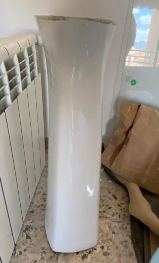 Lavabo kerax antiguo blanco