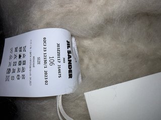 JIL SANDER Sciarpa Lana Cashmere Mohair