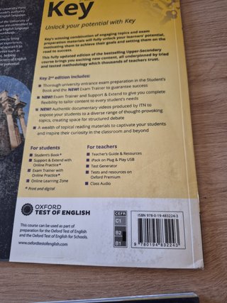 Key Bachillerato 2e 1 Student Book (Spain)