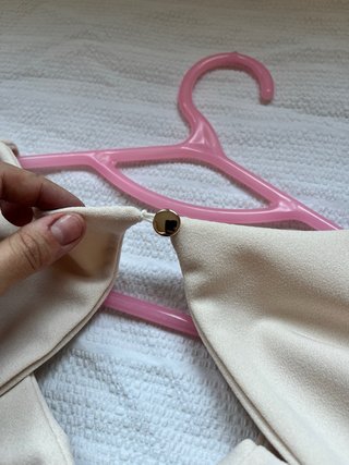 Top blanco manga larga espalda descubierta