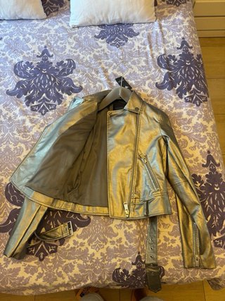 Chaqueta Guess Mujer Gris Plateado