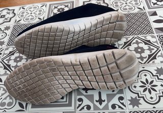 Zapatillas sin cordones azul marino talla 40