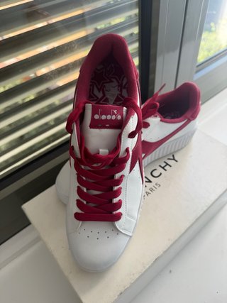 Diadora Blancas Granate T.42 (13)