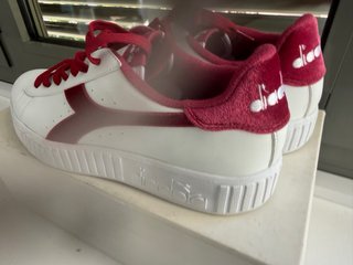 Diadora Blancas Granate T.42 (13)