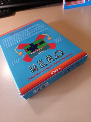 Scatola Atari 2600 H.E.R.O. Activision