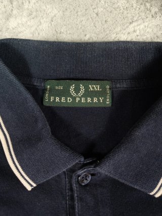 Fred Perry Polo  Slim fit Blu Navy Uomo XXL