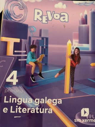 Lingua galega e Literatura. 4 Primaria. Revoa