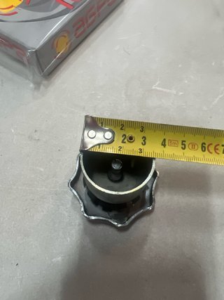 Tapon metalico Repsol Mobilette original nuevo
