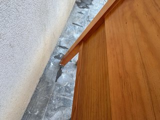 2 cabeceros de cama de madera