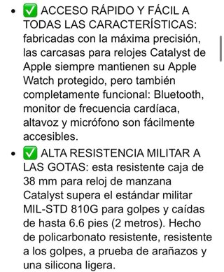 Correa impermeable Catalyst para Apple Watch