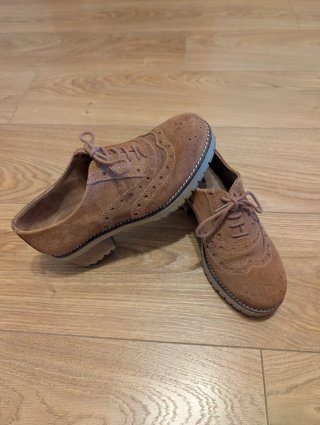 Zapatos Oxford/Blucher Ante Marrón T.37