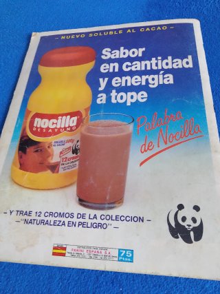 Álbum Panini WWF Naturaleza en Peligro