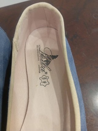 Bailarinas de ante Loiba.Talla 36.Nuevas.