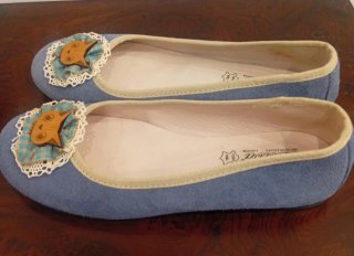 Bailarinas de ante Loiba.Talla 36.Nuevas.