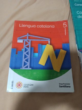 Lote libros 5 PRIMARIA CONSTRUINT MONS.