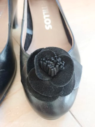 Zapatos Pitillos Negros Talla 38