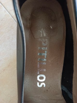 Zapatos Pitillos Negros Talla 38