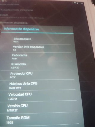 Tablet Acer