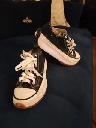Converse All Star Plataforma Negras