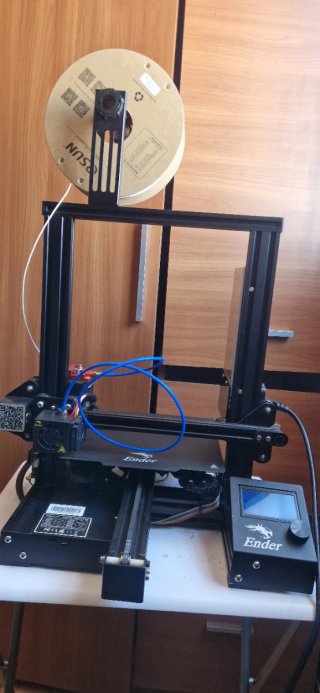 Creality ender 3 con kit dual driver y accesorios