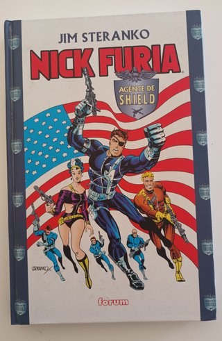 Nick Furia de Steranko. Forum, tapa dura