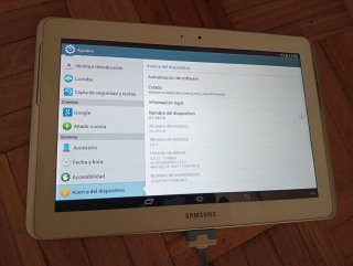 Samsung Galaxy Tab 2 Wifi.