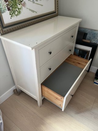 Cómoda IKEA HEMNES Blanca 3 Cajones