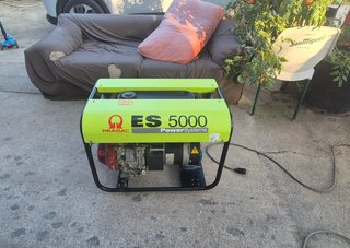 Generador Pramac ES5000 Honda GX270 – Muy poco uso
