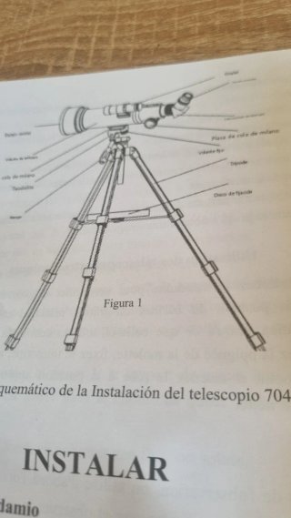 Telescopio Fetch Falcon con accesorios