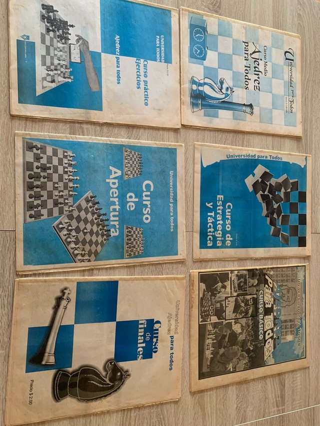 Lote Periódicos Ajedrez Cubanos Históricos