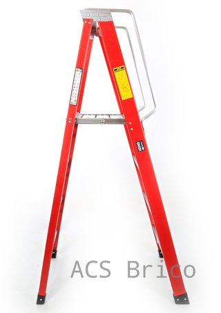 Escalera Fibra Tijera 2x4 - 1,14 Metros - 10400 - Mader