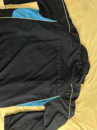 Sudadera Nike cremallera completa azul deportiva