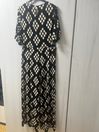 Mono pantalón largo estampado mujer