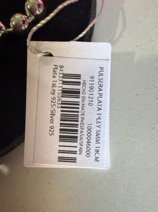 Pulsera Tous Plata 925 Oso