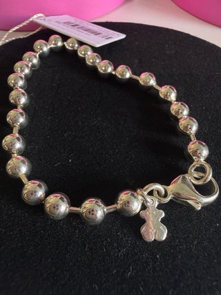 Pulsera Tous Plata 925 Oso