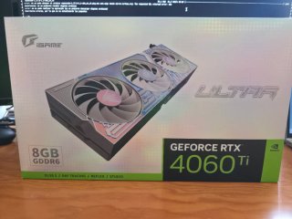 RTX 4060Ti 8GB iGame 3 Ventiladores