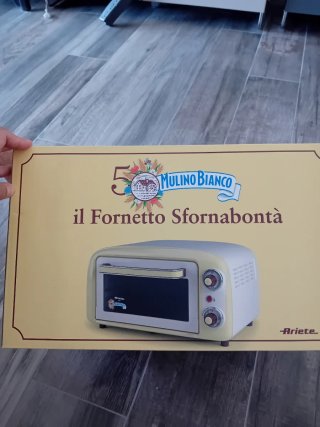 Fornetto Ariete per Mulino Bianco stile vintage