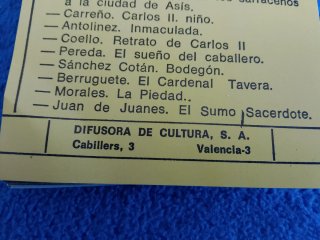 Cromos Historia del Arte Difusora del Arte