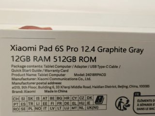 Xiaomi Pad 6S Pro 12.4 12GB/512GB PACK 4 productos